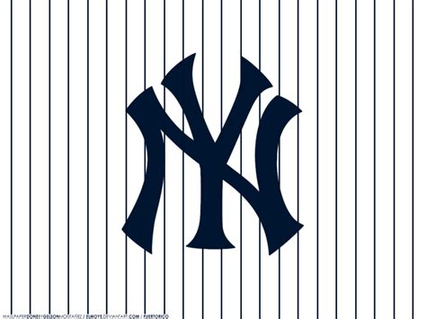 new york yankees symbol with pinstripes